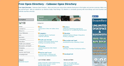 Desktop Screenshot of cabooseopendirectory.com